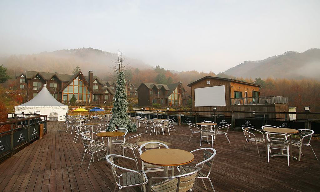 Chalet Resort Пхёнчхан Экстерьер фото